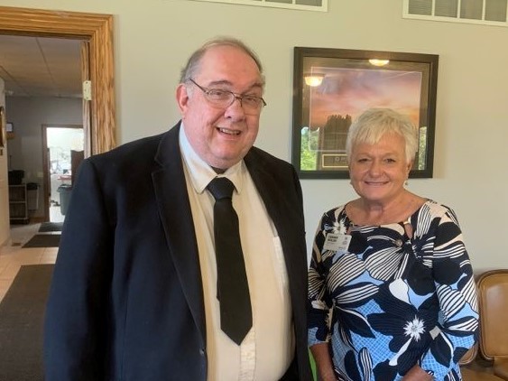 President Don and District Governor 