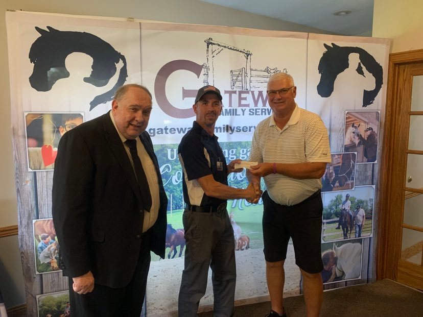 Pres. Don, Tim, and Dale.