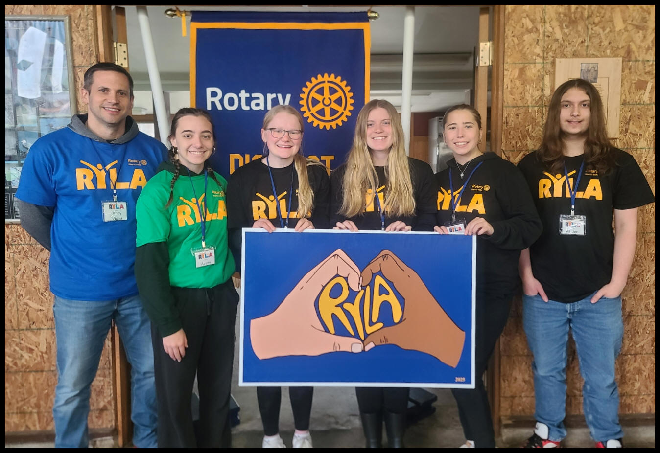 Group attending RYLA 2025